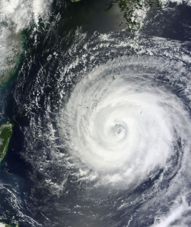 超强台风"梅花"将向华东沿海靠近 很可能登陆