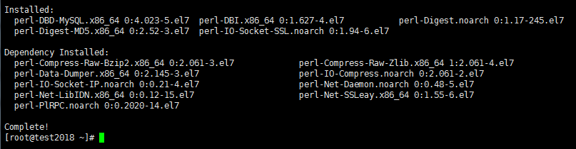 Centos7下yum安装和使用Percona-toolkit工具