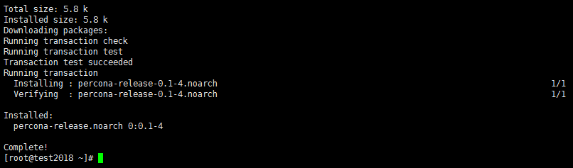 Centos7下yum安装和使用Percona-toolkit工具