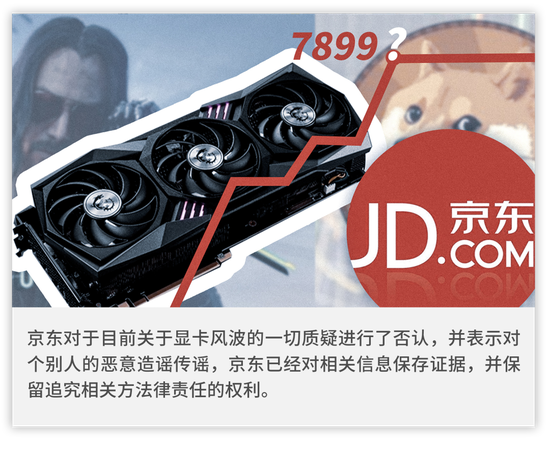 涉嫌套利显卡?京东官方否认