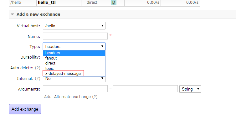 Rabbitmq 延迟队列