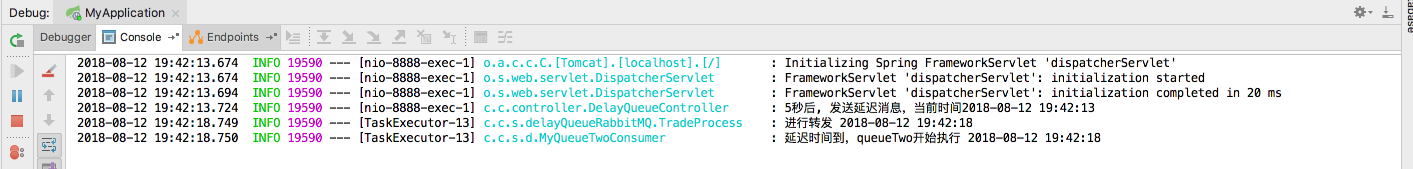 rabbitMq实现延时队列