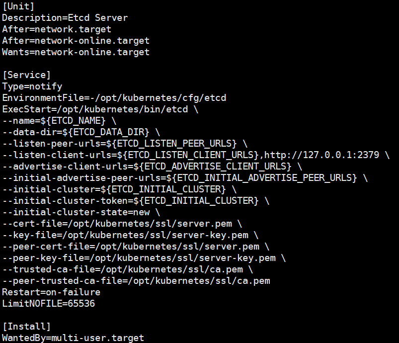 Kubernetes(k8s)集群部署(k8s企业级Docker容器集群管理)系列之自签TLS证书及Etcd集群部署(二)