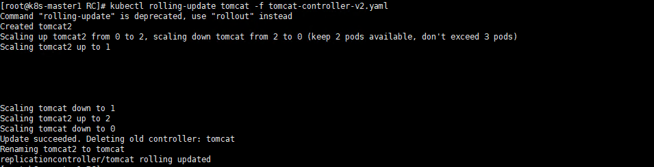 带你玩转kubernetes-k8s(第23篇:k8s-深入掌握Pod-RC的滚动升级)