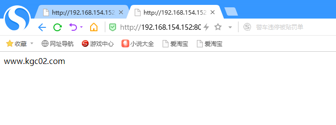 Nginx虚拟主机配置