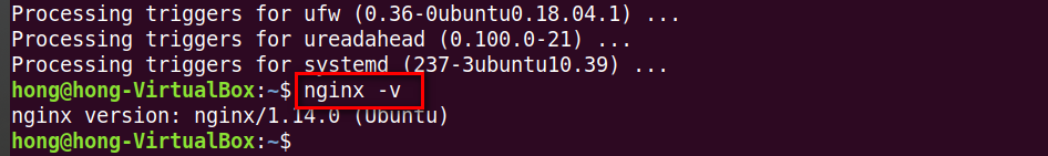Ubuntu下安装nginx