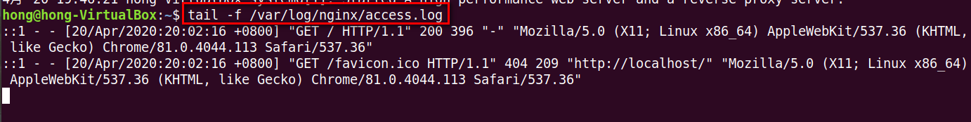 Ubuntu下安装nginx