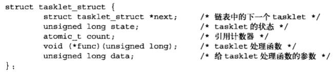 Linux(内核剖析):25---中断下半部之(tasklet机制(struct tasklet_struct)、BH机制)
