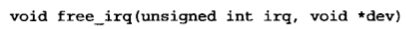 Linux(内核剖析):20---中断之中断处理程序（request_irq、free_irq）