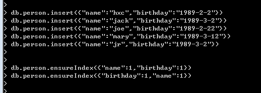8天学通MongoDB——第四天 索引操作