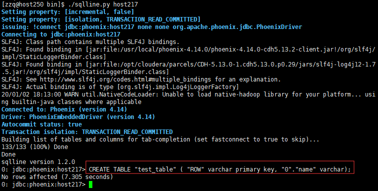 hadoop组件---面向列的开源数据库(七)--phoenix查询hbase--映射和常用命令