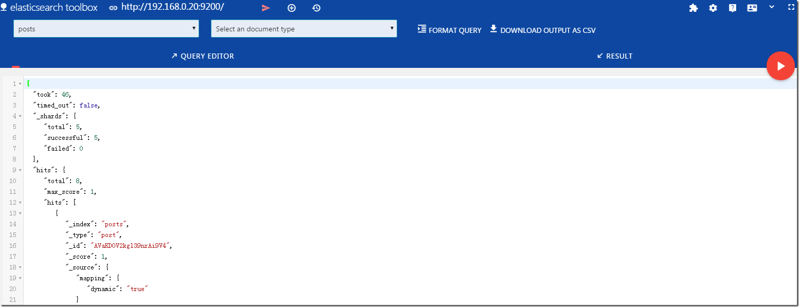 ElasticSearch大数据分布式弹性搜索引擎使用—从0到1