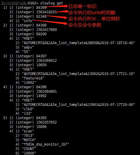 Redis慢查询日志