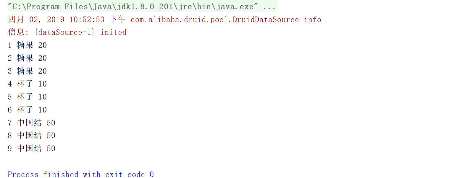 Druid数据库连接池