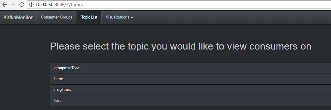 Kafka监控工具KafkaOffsetMonitor配置及使用