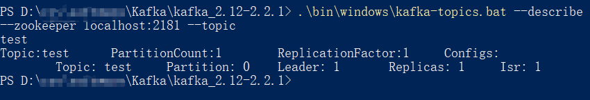 在Windows安装运行Kafka