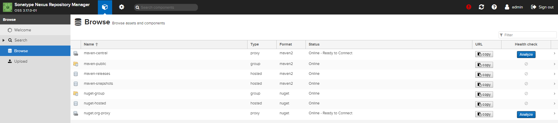Docker 搭建 Nexus3私服