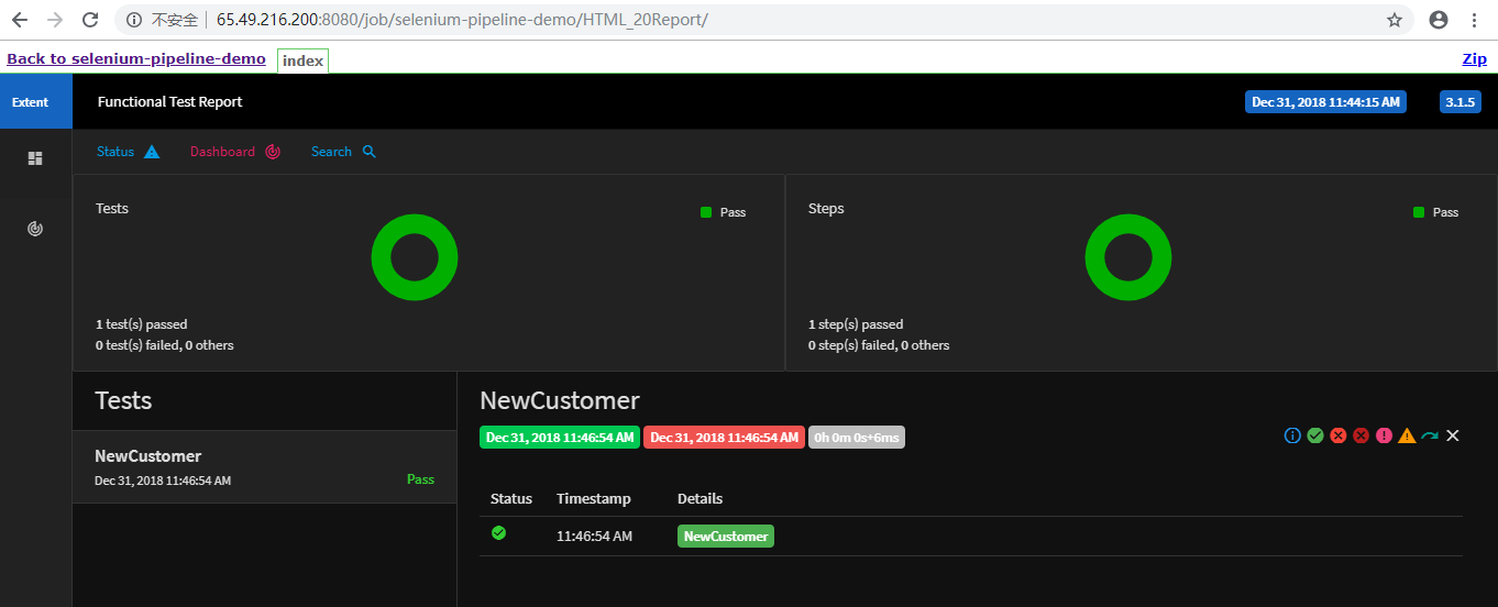 Jenkins高级篇之Pipeline实践篇-7-Selenium和Jenkins持续集成-publish html report插件的pipeline使用介绍