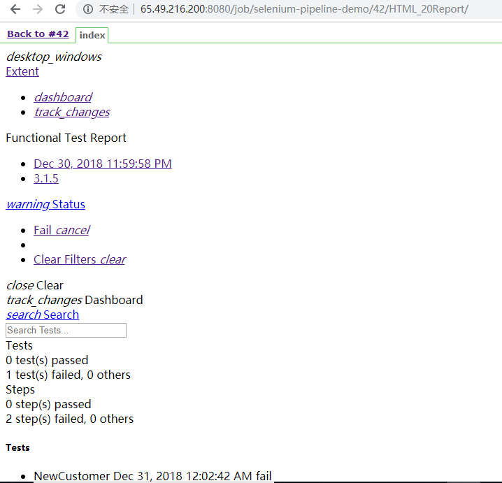 Jenkins高级篇之Pipeline实践篇-7-Selenium和Jenkins持续集成-publish html report插件的pipeline使用介绍