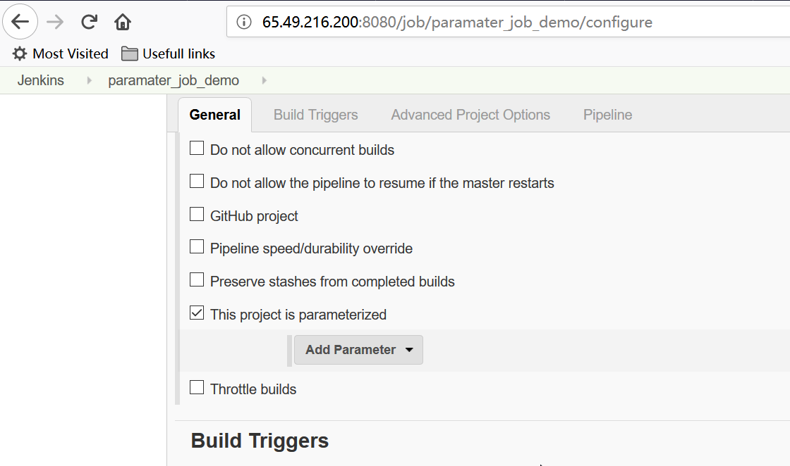 Jenkins高级篇之Pipeline语法篇-6-Declarative Pipeline指令:environment/options/parameters