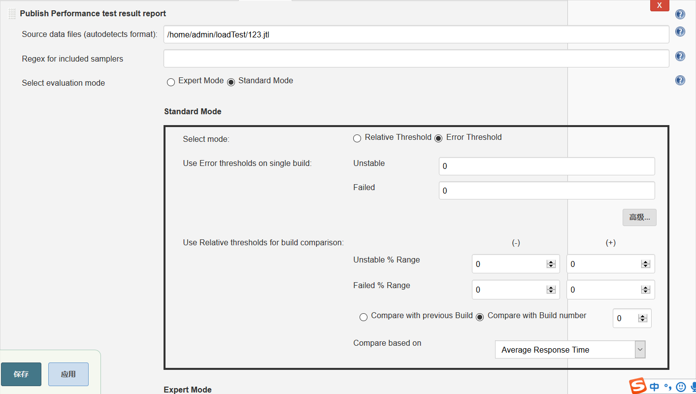 jenkins+jmeter+ant（五）jenkins报告Performance