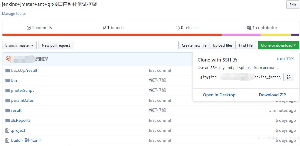 JMeter+Eclipse+Ant+Jenkins+Github持续集成接口/性能自动化测试框架搭建