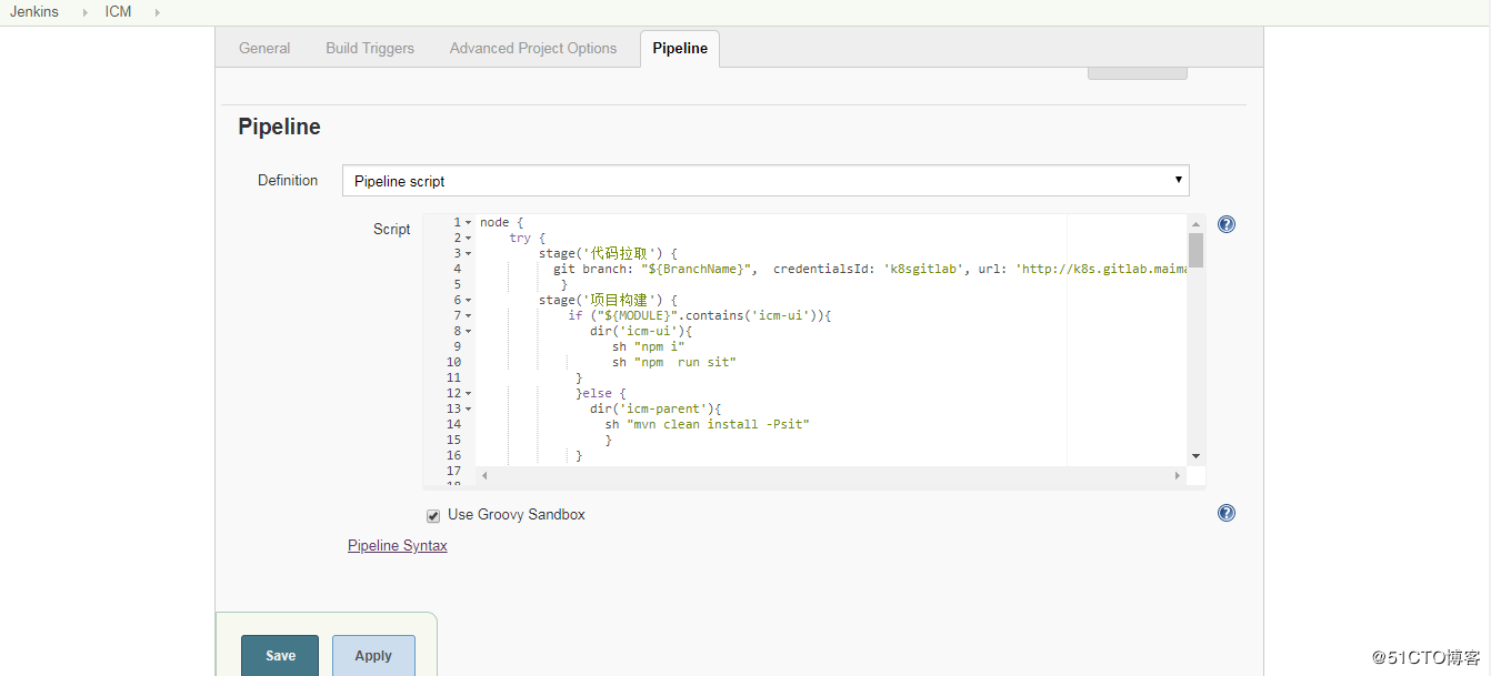jenkins的容器化部署以及k8s应用的CI/CD实现