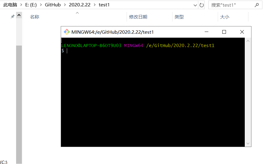 GitHub超简单小白入门详细教程（7）——Git的命令行模式 和Git的基本工作流程