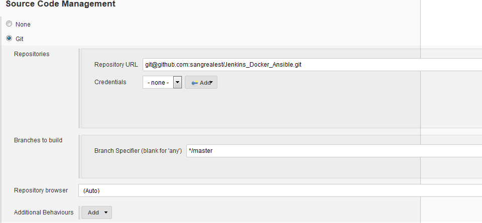 Jenkins + Github持续集成构建Docker容器