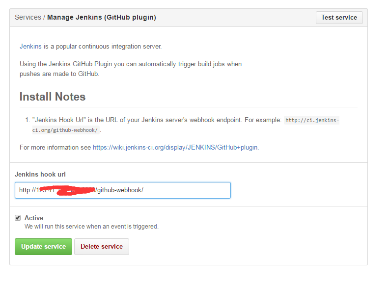 Jenkins + Github持续集成构建Docker容器
