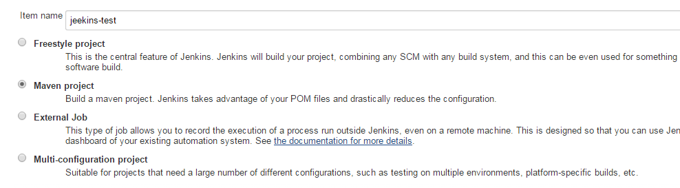 使用Jenkins配置Git+Maven的自动化构建