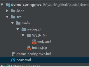 IDEA整合SSM框架之创建maven项目(一)