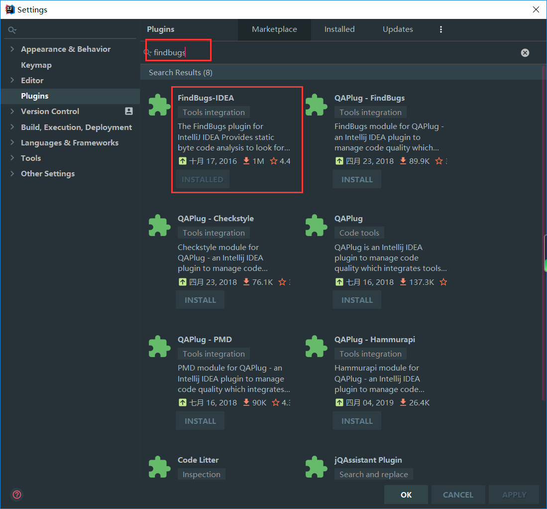 IDEA插件系列（3）：FindBugs插件检查项目bug