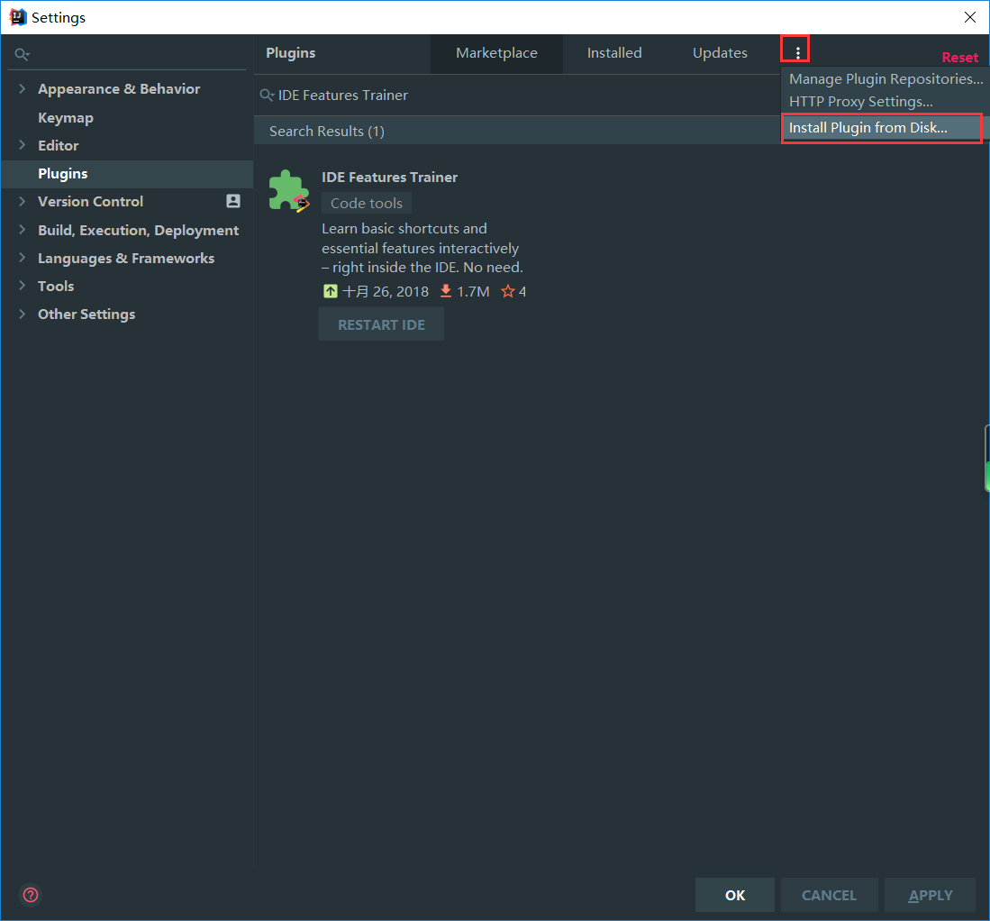 IDEA插件系列（5）：IDE Features Trainer插件学习IDEA功能和快捷键