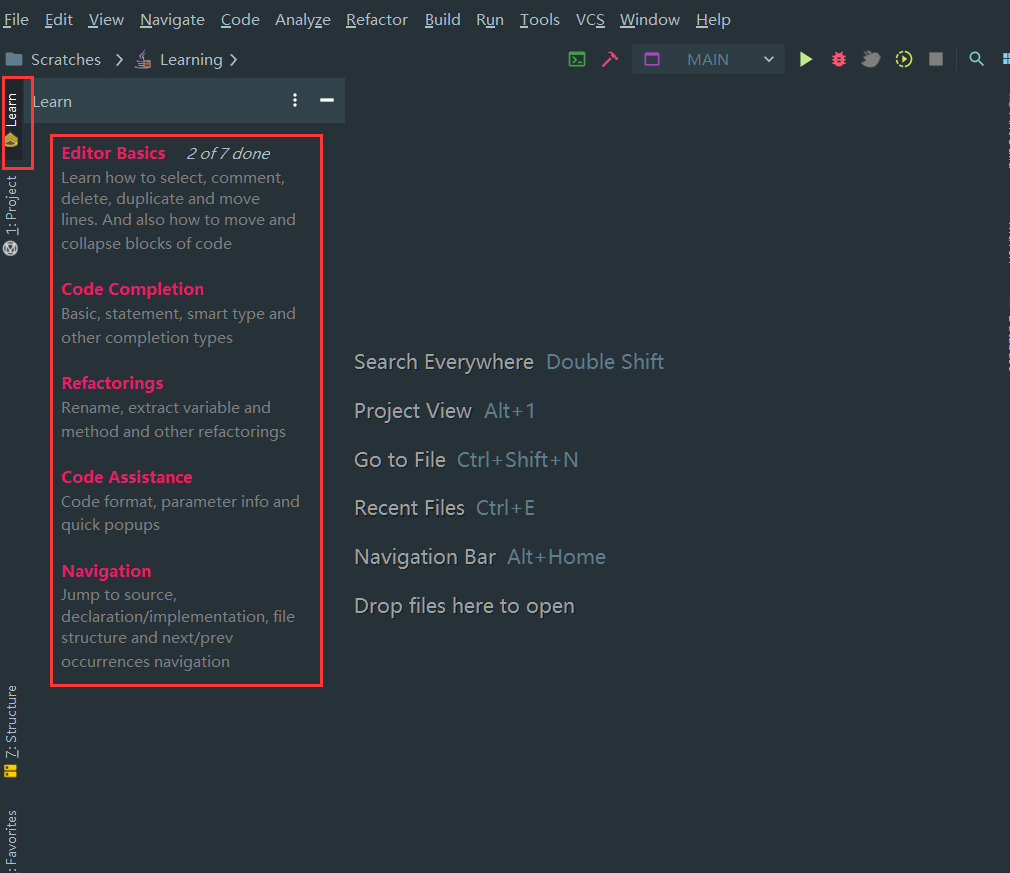 IDEA插件系列（5）：IDE Features Trainer插件学习IDEA功能和快捷键