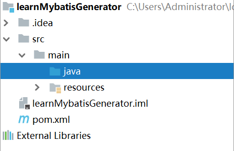 Intellij IDEA 中使用 MyBatis-generator 自动生成 MyBatis 代码