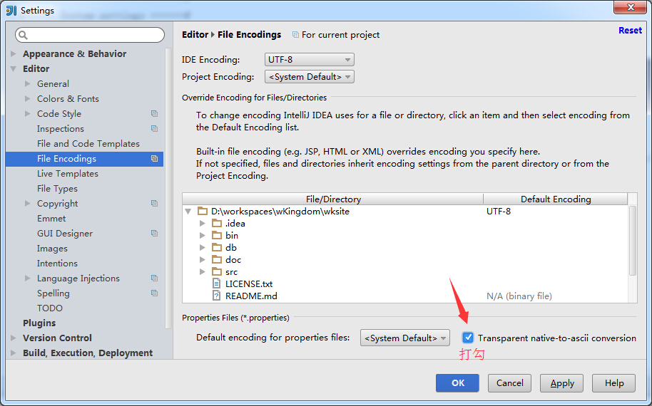 IDEA Properties中文unicode转码问题
