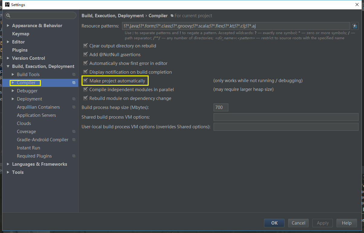 IDEA SpringBoot 热部署+html修改无需make自动刷新