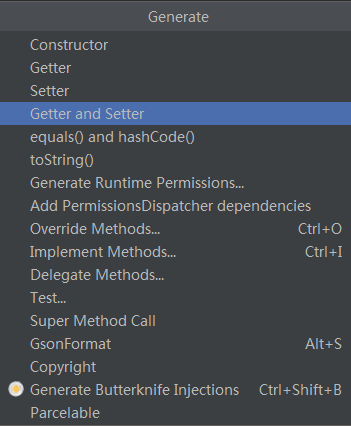 Android Studio 常用快捷键