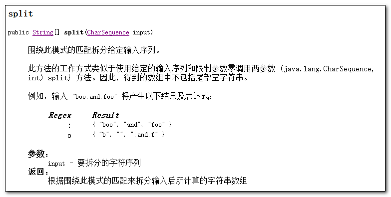 java 正则表达式