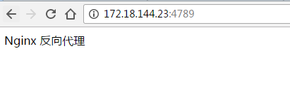 Nginx反向代理以及负载均衡配置