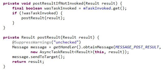 AsyncTask源码分析