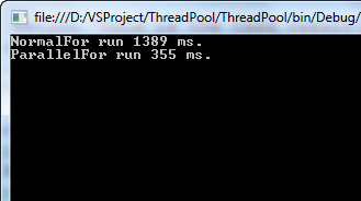 5天玩转C#并行和多线程编程 —— 第一天 认识Parallel