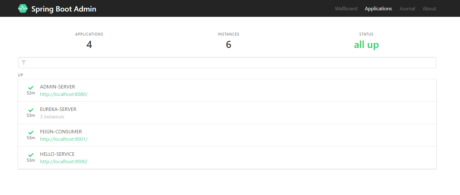微服务监控:Spring Boot Admin