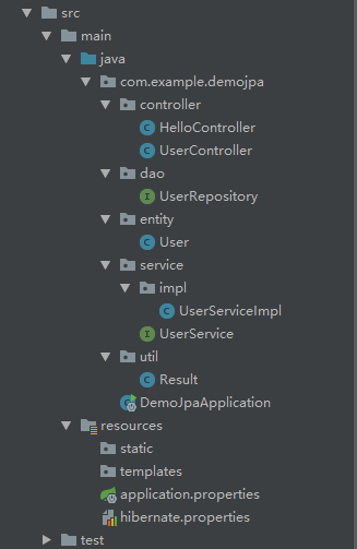 springboot集成hibernate