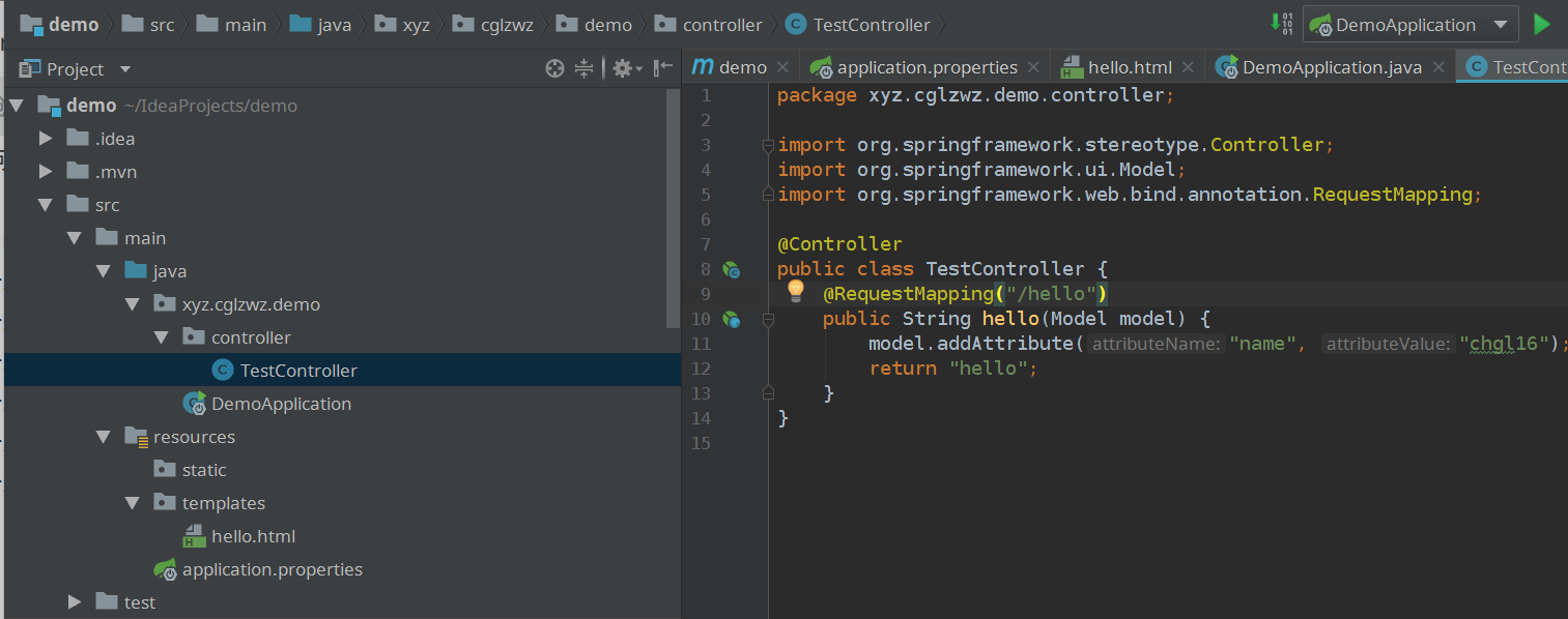 Spring Boot使用Thymeleaf