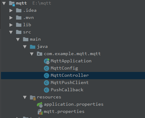 springboot集成mqtt