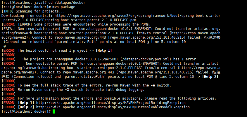 使用Docker部署Spring Boot项目