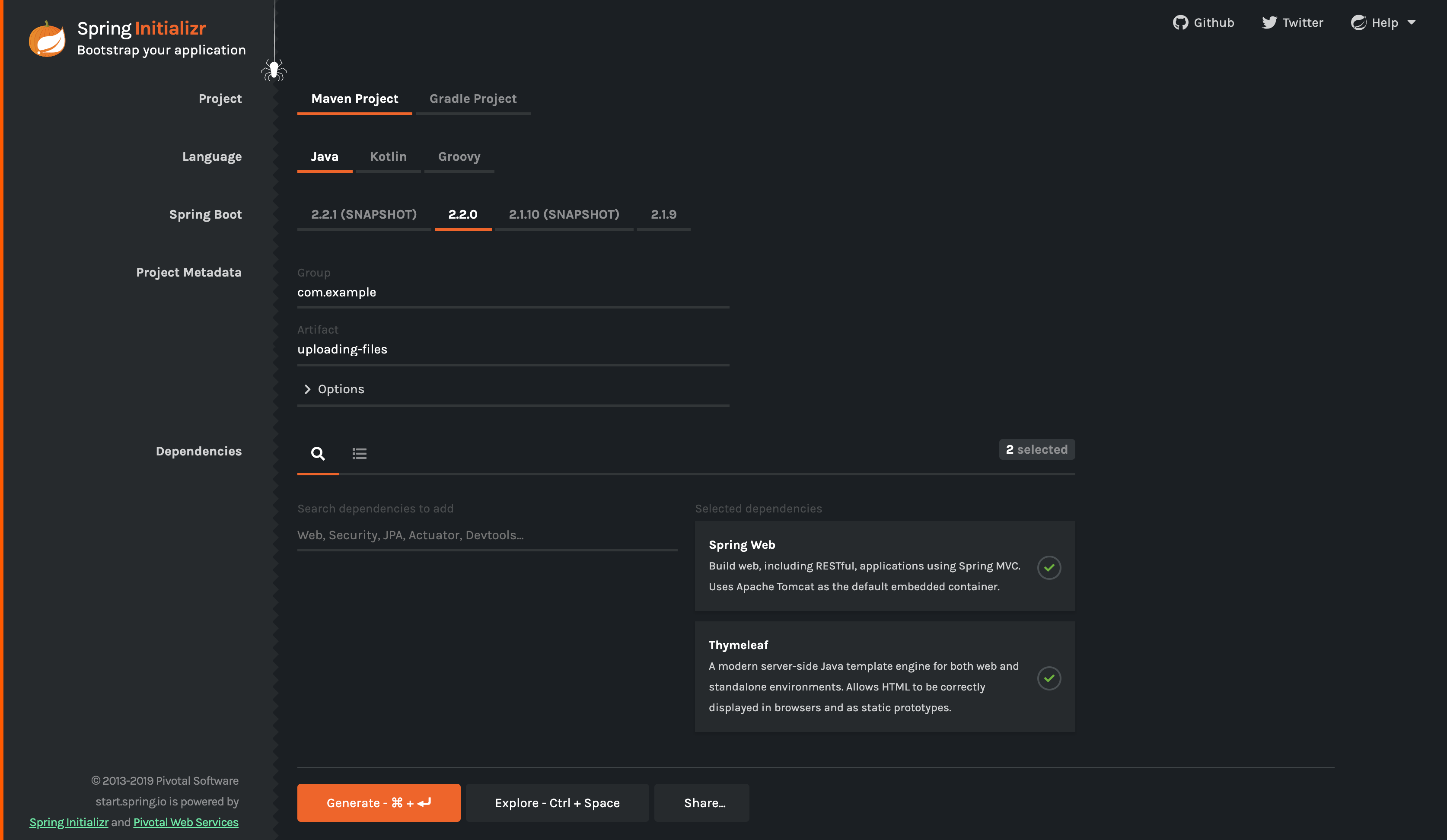 SpringBoot 文件上传