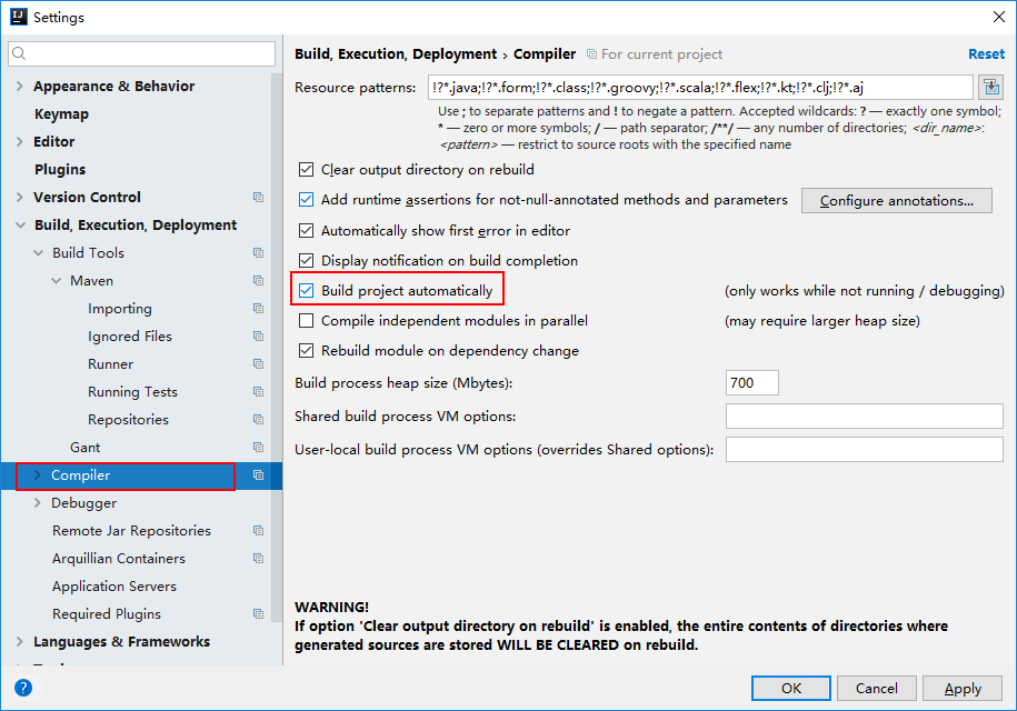 SpringBoot 热部署
